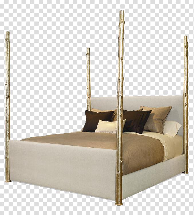 Nightstand Table Four-poster bed Bed frame, Bed design life transparent background PNG clipart