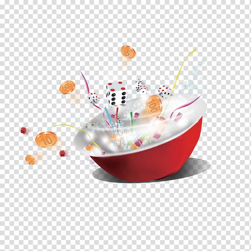 Mid-Autumn Festival Mooncake Festival Dice Game, Bowl and dice element transparent background PNG clipart