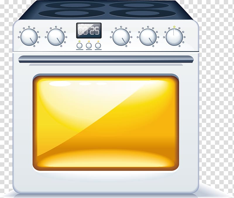 Home appliance Oven Barbecue Washing machine, oven transparent background PNG clipart