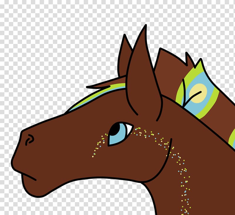 Mane Pony Mustang Halter, eternal champions girls transparent background PNG clipart