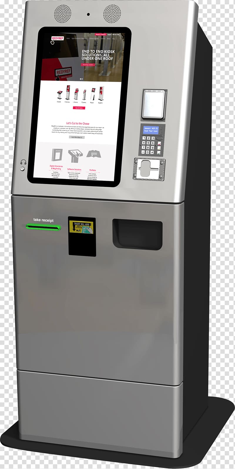 Interactive Kiosks Manufacturing Self-service Business, Business transparent background PNG clipart