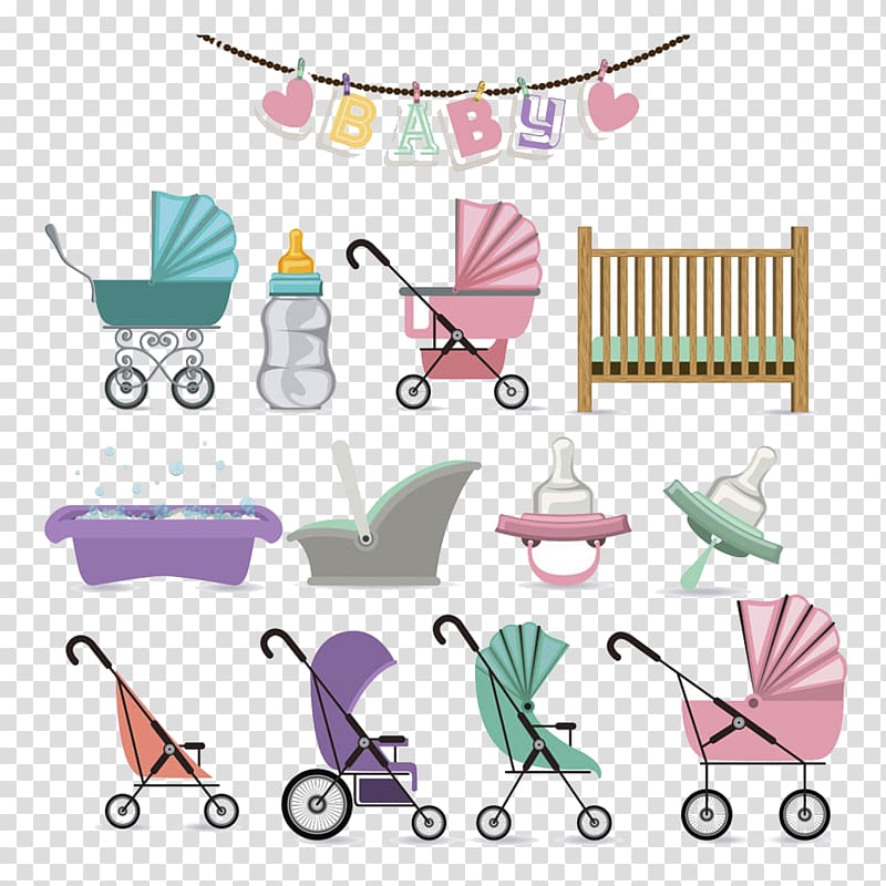, Baby supplies material transparent background PNG clipart