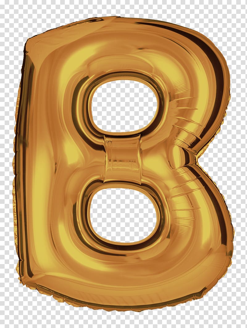 Toy balloon Letter Blue Helium, Gas Balloon Party Gold transparent background PNG clipart