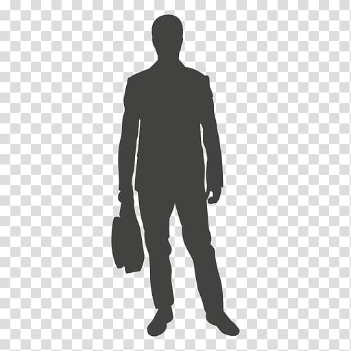 Businessperson Silhouette, bag transparent background PNG clipart ...