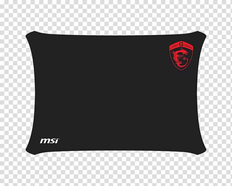 Computer mouse MSI Sistorm GAMING Mousepad Mouse Mats MSI Sistorm Gaming mouse pad Black MSI Black mouse pad, transparent background PNG clipart