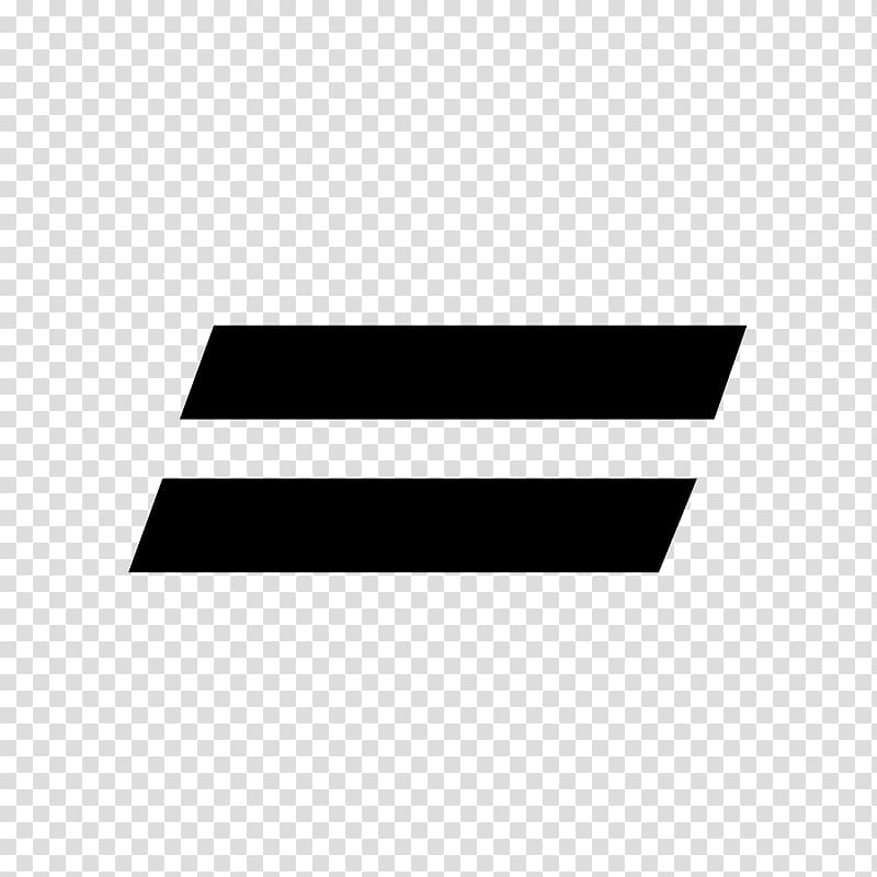 Equals sign Equality Symbol Tenby Mathematics, symbol transparent background PNG clipart