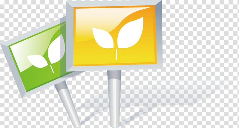 Yellow Post-it note , TV decorative material transparent background PNG clipart