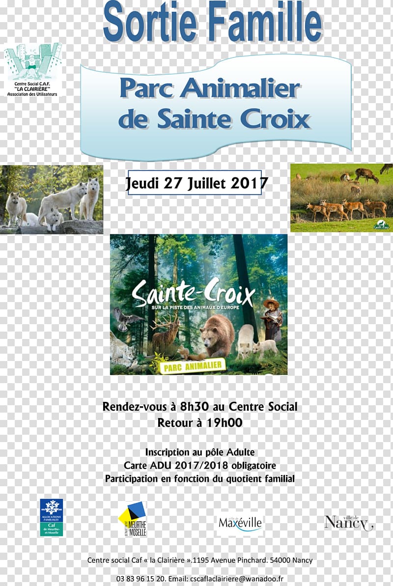 Parc animalier de Sainte-Croix 0 Recreation July Water resources, Animalier transparent background PNG clipart