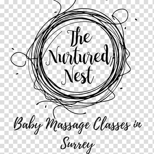 Logo Graphic design Art Director, Baby massage transparent background PNG clipart