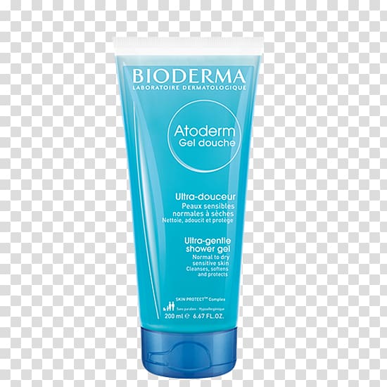 Bioderma Atoderm Shower Gel BIODERMA Atoderm Intensive Baume Hygiene, shower transparent background PNG clipart