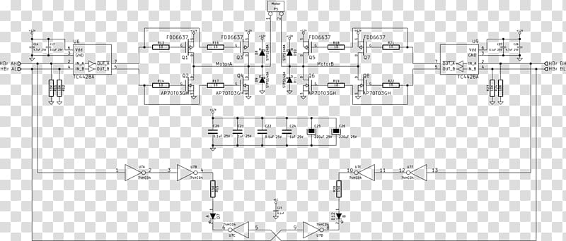 H bridge MOSFET Bridge circuit Wiring diagram Circuit diagram, spikes transparent background PNG clipart