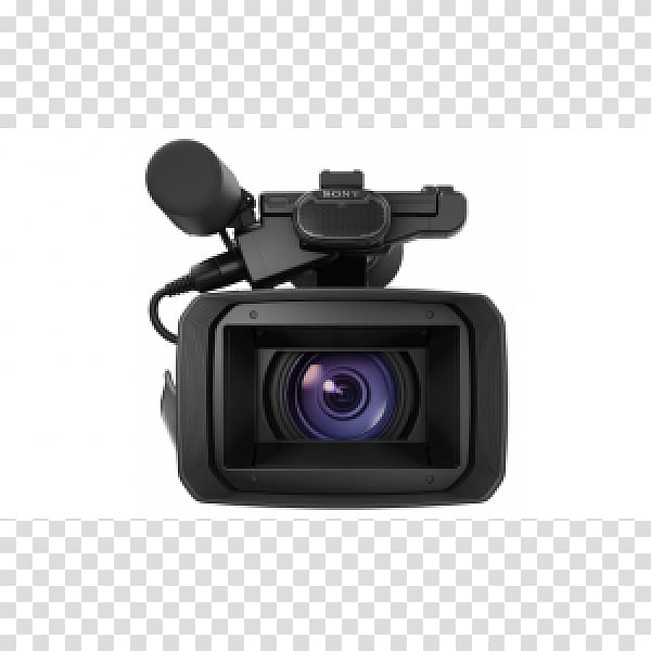 Sony Handycam FDR-AX1 Video Cameras Sony XDCAM PXW-Z100 4K resolution, Camera transparent background PNG clipart