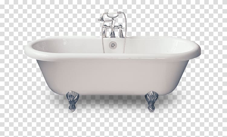 Towel Bathtub Shower Bathroom, Clawfoot Tub transparent background PNG clipart