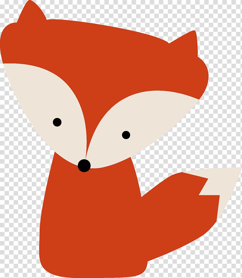 red and white fox illustration, Red fox Cartoon Drawing, Cute fox transparent background PNG clipart
