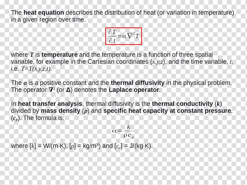 Heat transfer coefficient Convection Equation, Equation Of State transparent background PNG clipart