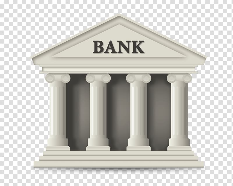white bank illustration, Online banking Finance Icon, White bank building transparent background PNG clipart