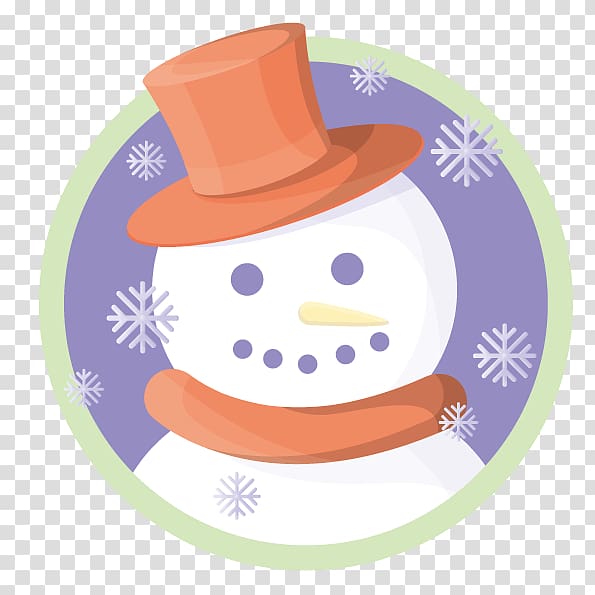 Snowman Christmas Snowflake , cute snowman tag transparent background PNG clipart