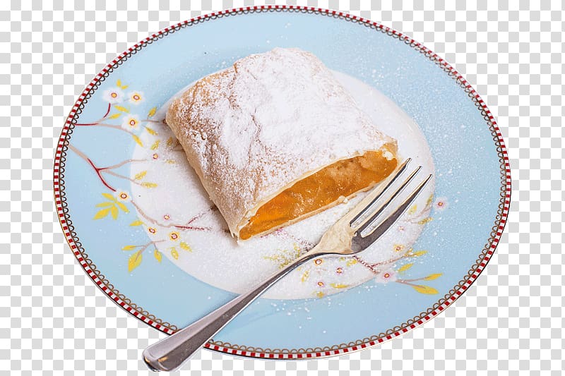 Apple strudel Gugelhupf Torte Austrian cuisine, cake transparent background PNG clipart