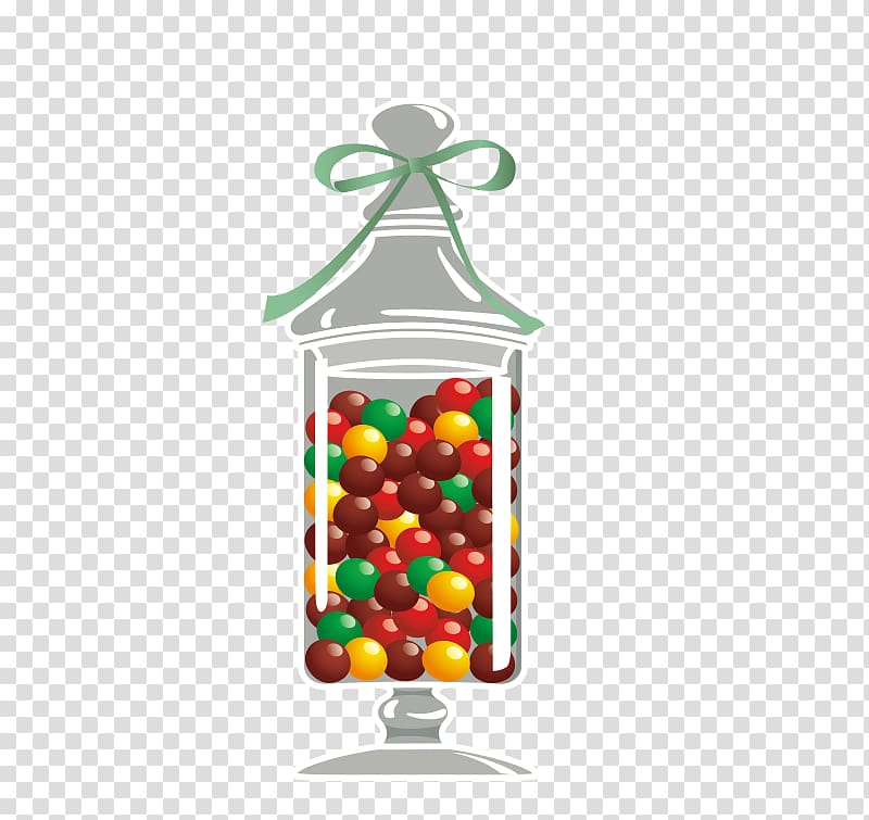 Jelly bean Candy, Ball jar free material transparent background PNG clipart