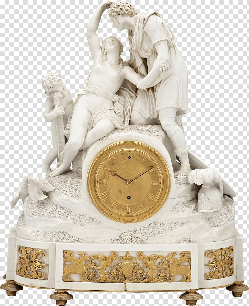 Mantel clock Antique Pendulum clock Astronomical clock, clock transparent background PNG clipart