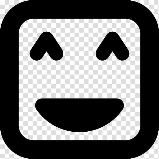 Robot Framework Square Shape Face Smile, shape transparent background PNG clipart