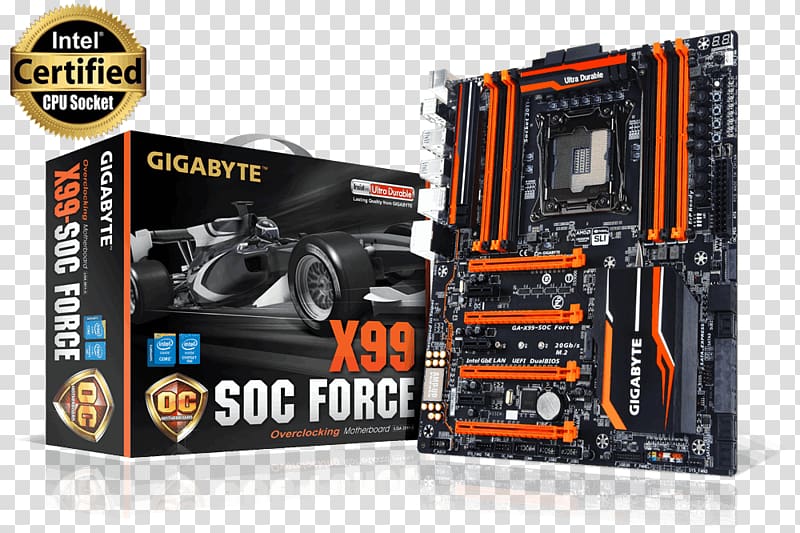 Motherboard LGA 2011 Gigabyte Technology Intel X99 Land grid array, others transparent background PNG clipart