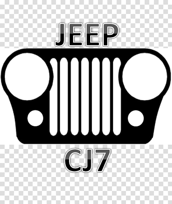 Jeep CJ Car Grille Logo, jeep transparent background PNG clipart