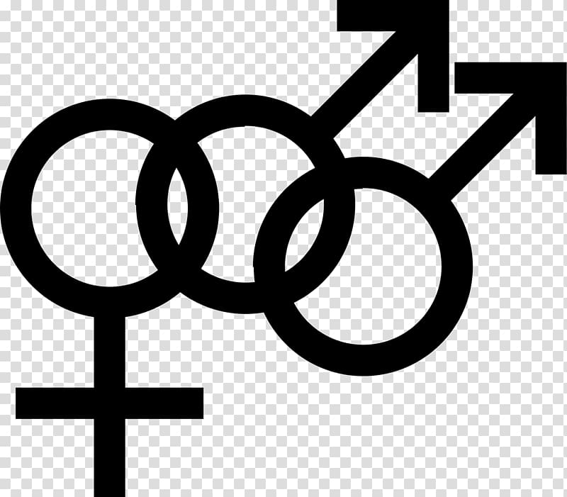 Gender symbol LGBT symbols Heterosexuality Bisexuality, symbol transparent background PNG clipart
