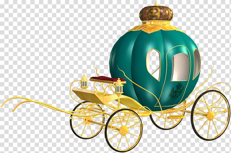 Cinderella Carriage , pumpkin car transparent background PNG clipart