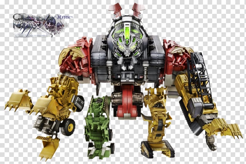 Devastator Scrapper Bonecrusher Megatron Constructicons, optimus transparent background PNG clipart