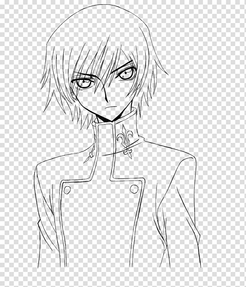 Lelouch Lamperouge Suzaku Kururugi Mangaka Drawing Sketch, cofe transparent background PNG clipart