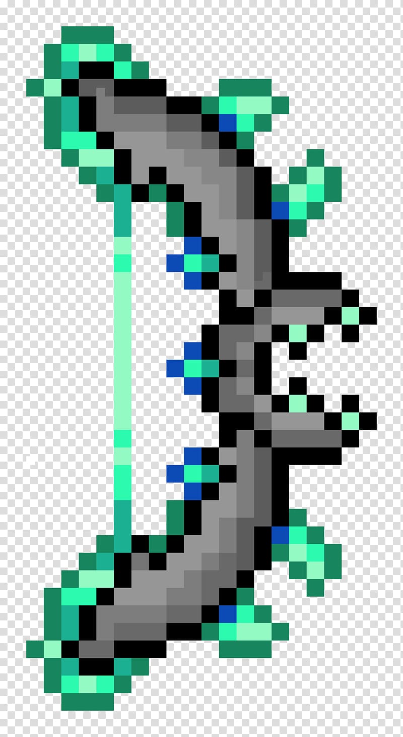 Terraria Wikia Phantasm Pixel art, monster pixel art transparent background PNG clipart