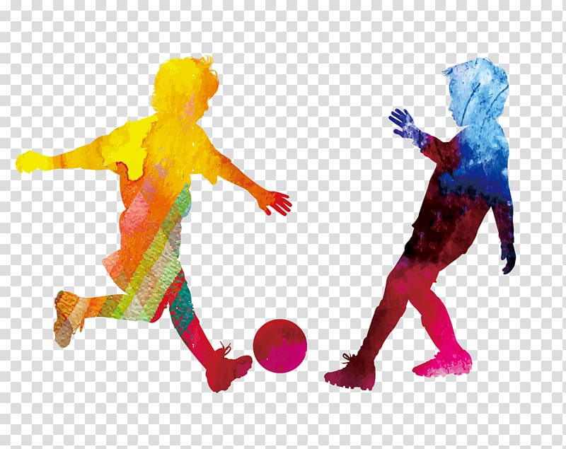 Football Child, Children playing the cue ball transparent background PNG clipart