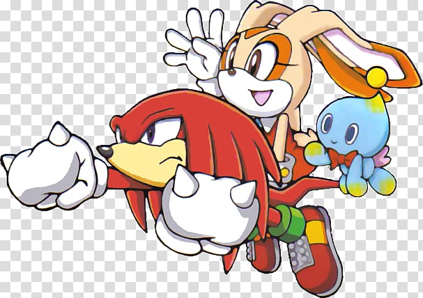 Sonic Advance 3 Sonic & Knuckles Knuckles the Echidna Cream the Rabbit Knuckles\' Chaotix, sonic the hedgehog transparent background PNG clipart