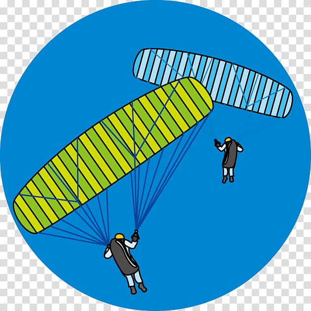Parachuting Paragliding Hang gliding Parachute , hang-glider transparent background PNG clipart
