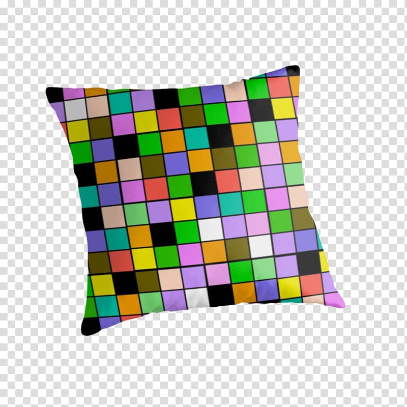 Throw Pillows Cushion Rectangle Square Pattern, checkerboard transparent background PNG clipart