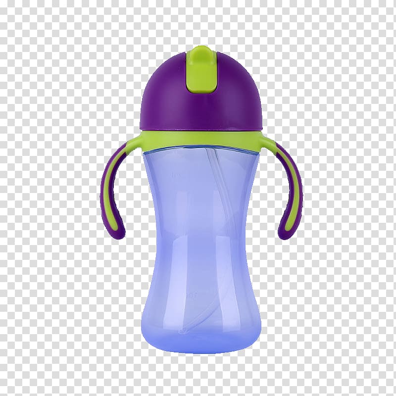 Water bottle Water-dropper, Hand painted water bottle material transparent background PNG clipart