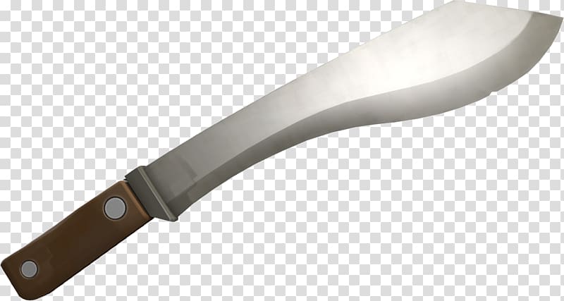 Machete Bowie knife Team Fortress 2 Hunting & Survival Knives Weapon, weapon transparent background PNG clipart