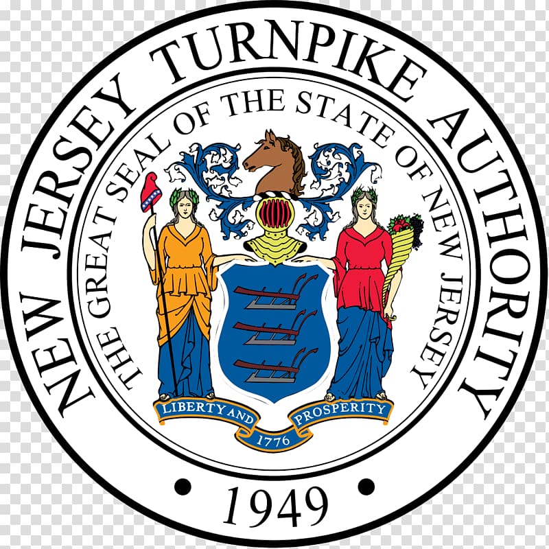 Flag and coat of arms of New Jersey Mount Holly New Jersey Turnpike Authority Great Seal of the United States graphics, transparent background PNG clipart