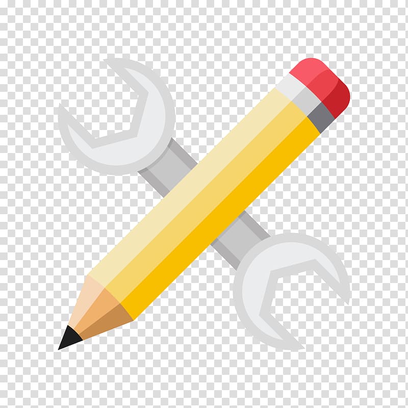 Web development Digital marketing Graphic design Pencil, pencil wrench transparent background PNG clipart