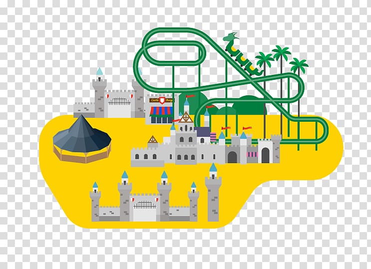 Legoland Florida Amusement park, design transparent background PNG clipart