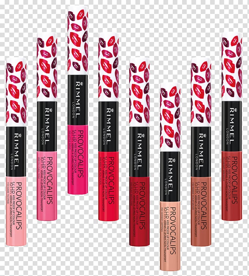 Rimmel Provocalips Lip Stick Lip gloss Rimmel London Cosmetics, liquid lip gloss transparent background PNG clipart