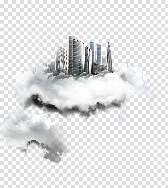 creative sky city transparent background PNG clipart