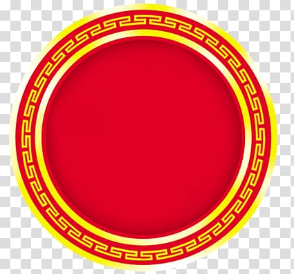 chinese style round transparent background PNG clipart