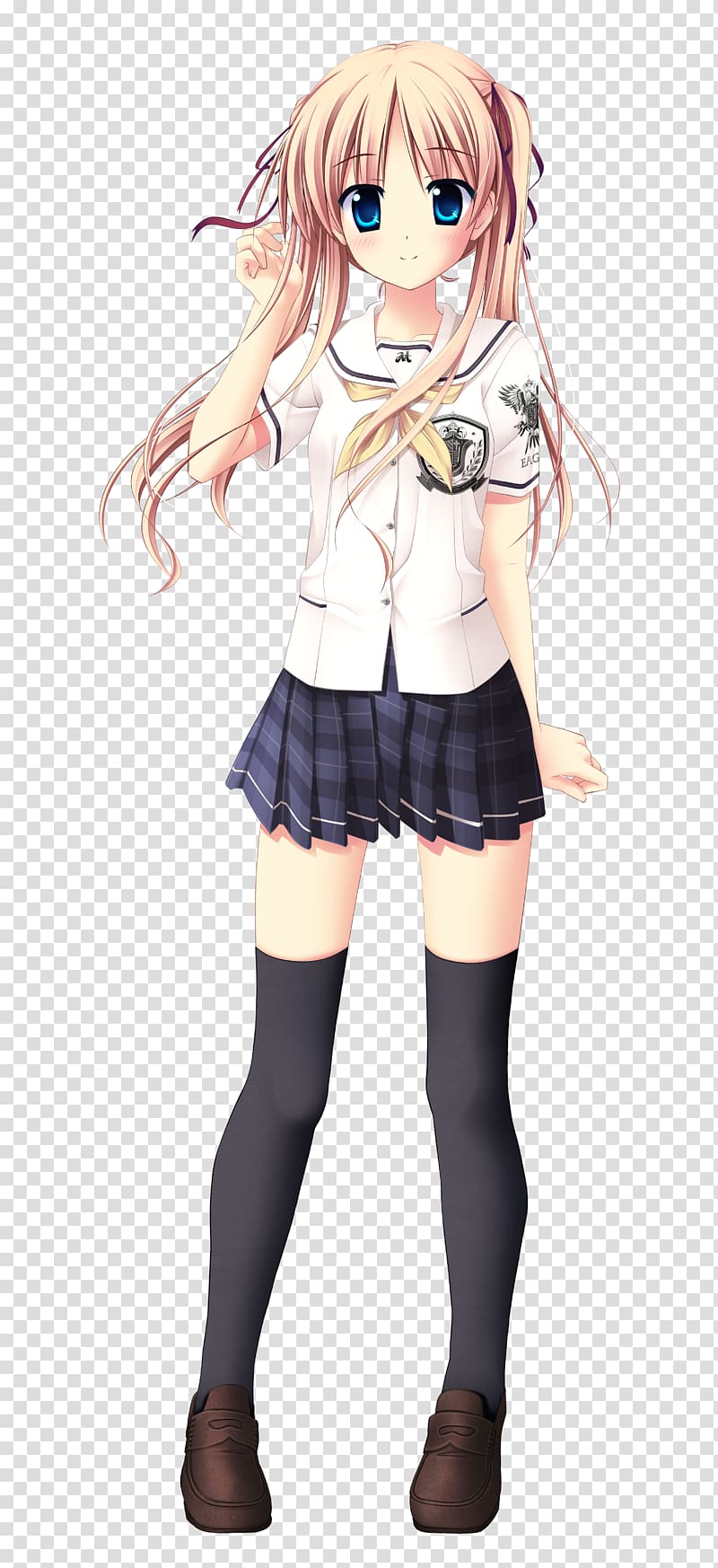 School uniform Brown hair Mangaka Black hair Anime, Anime transparent background PNG clipart