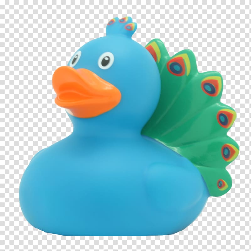 Rubber duck Toy The Peacock Duck Baths, duck transparent background PNG clipart