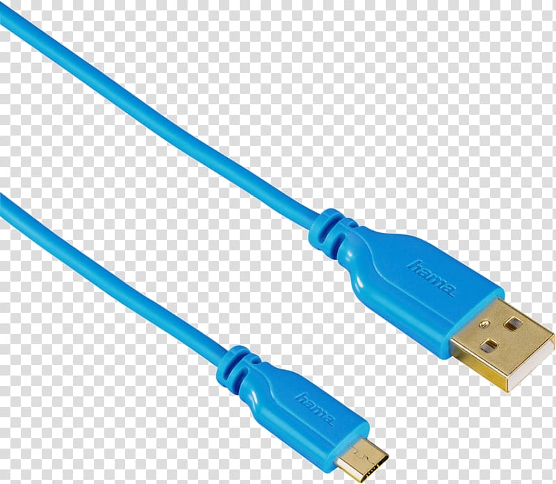 Micro-USB Electrical cable Electrical connector Data cable, micro usb cable transparent background PNG clipart