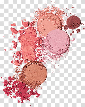 pink makeup powder png