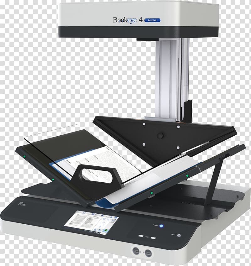 scanner Book scanning Digitization Printer copier, printer transparent background PNG clipart