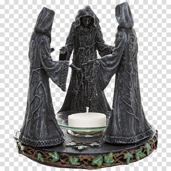 Triple Goddess Wicca Crone Statue, triple goddess transparent background PNG clipart